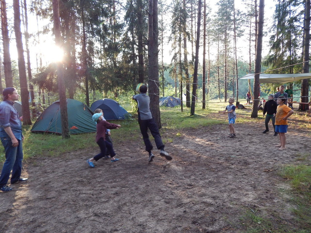 Лагерь на Керженце